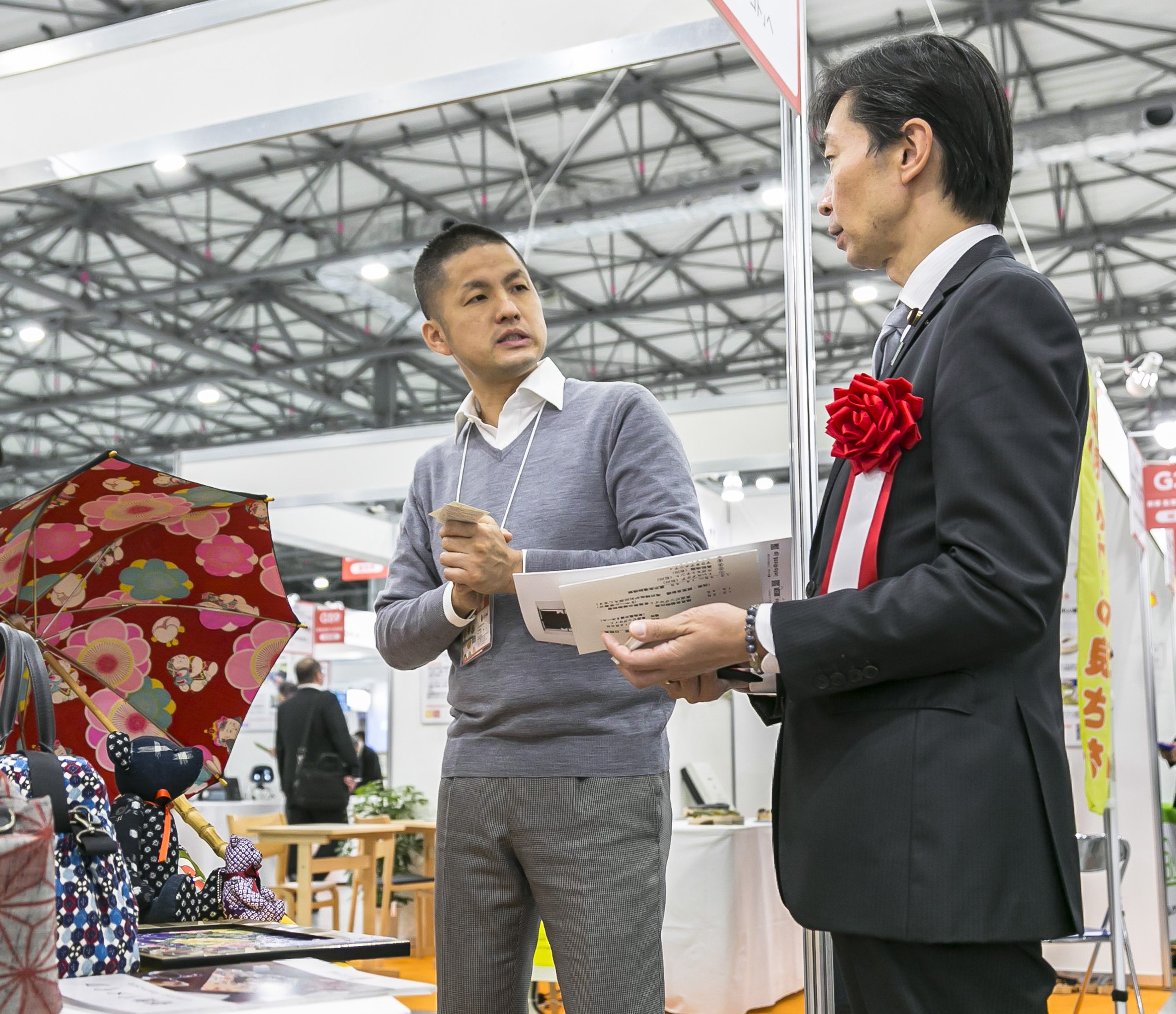 着物リメイクを経済産業省のVIPに紹介させ頂いた話