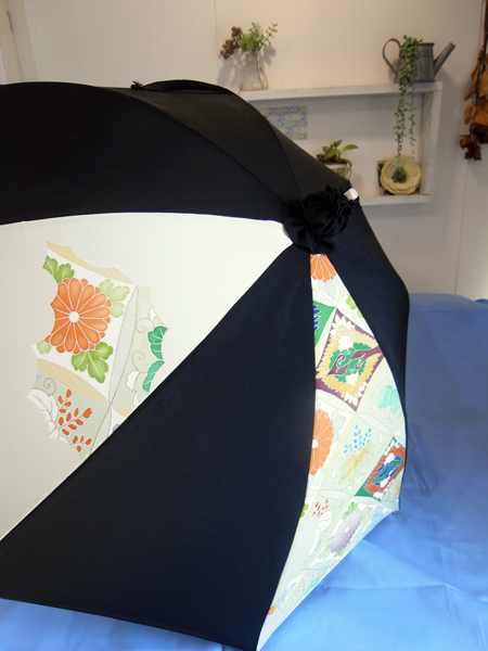 着物リメイク日傘とはピザである！ | 着物リメイク達人への道